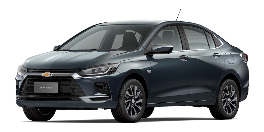 Sedan Onix Plus Premier cor Cinza Drake