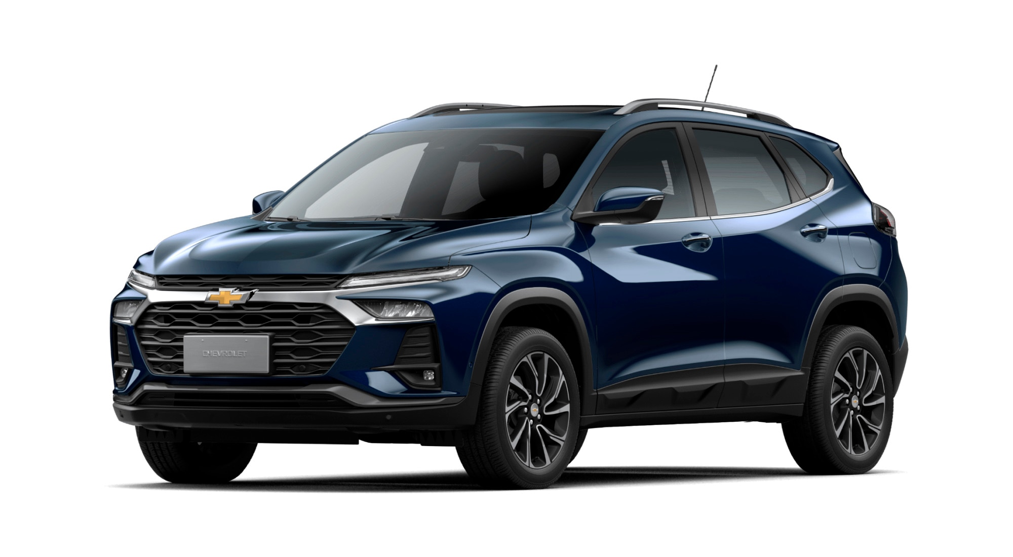 Chevrolet Tracker Versão Premier AT Turbo cor Azul Boreal